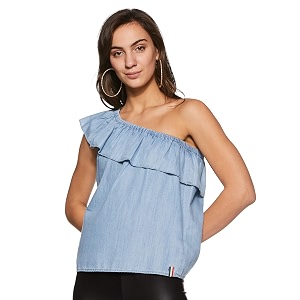 Tommy Hilfiger Womens Plain Regular fit Top