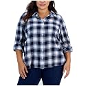 Tommy Hilfiger Women's Long Sleeve Collared Shirt