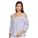 Tommy Hilfiger Women39s Striped Regular Fit Top