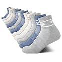 Tommy Hilfiger Womens 12 Pack Lightweight Cushioned Quarter Ankle Socks