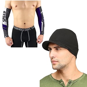 Tomorrow Arm Sleeves and Skull Cap -