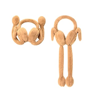 tomorrow bunny earmuffs cute plush animal ear warmers for women amp girls  fluffy furry ear muffs for winter  fluffy furry ear muffs  adorable bunny fluffy ear warmers