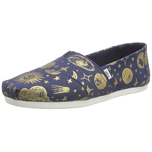 TOMS Womens Alpargata PrintLoafer Flat