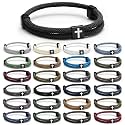 Tondiamo 24 Pcs Braided Cross Bracelet Gifts Bulk Jesus Bracelets