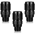 Tondiamo 3 Pcs 15 PSI Drip Irrigation Pressure Regulator 3/4" Hose Thread