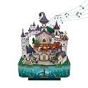 Tonecheer Wooden Music Box Puzzle for Adults,DIY Rotating Music Box Kit 3D Creative Musical Puzzle Crafts Model Building Kits Desk Decor for Teens Kids Birthday Gift (Magical Castle)