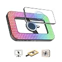 Magnetic 6000mAh Selfie Ring Light for iPhone 448LED RGB Light with Stand