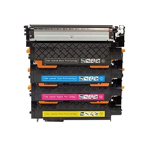 toner cartridge 406 black cyan yellow magenta clt-406s color-set for samsung clp-360 clp-365 clp-365w clx-3305 clx