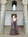 TONGARIYA Floral Print Women Flared Multicolor Skirt