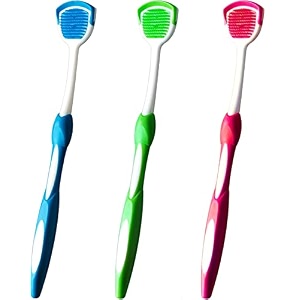 tongue brush tongue scraper tongue cleaner tongue scraper brush tongue cleaner brush tongue brushes helps fight bad breath 3 tongue scrapers 3 pack blue amp green amp red
