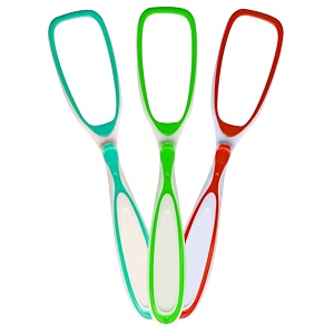 Tongue Cleaner single handle for Fights Bad