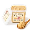 TongueClash Organic Gluten-Free Vegan Miso Paste – 17.64oz (500g) | Authentic Japanese Fermented Soybean Paste, Umami-Rich for Miso Soup (White & Red Blend) (White Miso Paste)