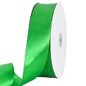 TONIFUL 100 Yard Emerald Green Satin Ribbon 1-1/2 Inch for Gift Wrapping