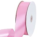 TONIFUL 100 Yard Pink Satin Ribbon 1-1/2 Inch for Gift Wrapping