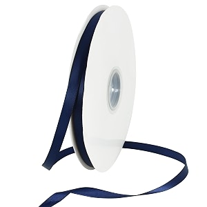 toniful 100yds 38 inch navy blue satin ribbon for craft gifts wrapping