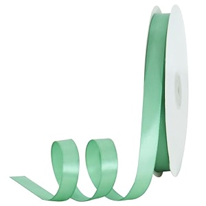 toniful 58 inch x 100yds sage satin ribbon thin solid frabic ribbons for sewing craft bows making gift wrapping invitation cards wedding party valentine39s decor
