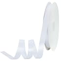 TONIFUL 5/8 Inch x 100yds White Satin Ribbon Thin Solid Frabic Ribbons for Sewing, Craft, Bows Making, Gift Wrapping, Invitation Cards, Wedding Party Valentine's Decor
