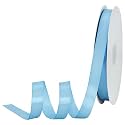 TONIFUL 5/8 Inch x 100yds Sky Blue Satin Ribbon Thin Solid Frabic Ribbons for Sewing, Craft, Bows Making, Gift Wrapping, Invitation Cards, Wedding Party Valentine's Decor