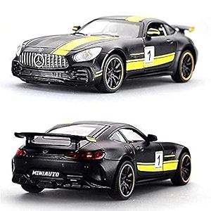 124 scale exclusive alloy metal pull back die-cast car scale model with sound light mini auto toy for kids metal model toy car with sound and light black