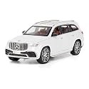 1:24 Scale Exclusive Alloy Metal Pull Back Die-Cast Car Scale Model With Sound Light Mini Auto Toy For Kids Metal Model Toy Car With Sound And Light, White