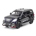 1:24 Scale Exclusive Alloy Metal Pull Back Die-cast Car Scale Model with Sound Light Mini Auto Toy for Kids Metal Model Toy Car with Sound and Light [New Version] (Nishan Petrol- Multicolor)