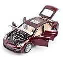 1:24 Scale Exclusive Alloy Metal Pull Back Die-cast Car Scale Model with Sound Light Mini Auto Toy for Kids Metal Model Toy Car with Sound and Light [New Version] (PORCHES PANMERA-Multicolor)