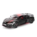 1:24 Scale Exclusive Alloy Metal Pull Back Die-cast Car Scale Model with Sound Light Mini Auto Toy for Kids Metal Model Toy Car with Sound and Light