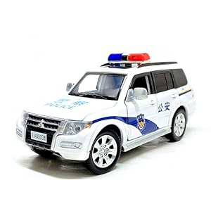 132 scale exclusive alloy metal pull back die-cast car scale model with sound light mini auto toy for kids metal model toy car with sound and light white
