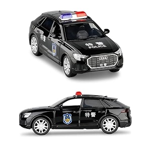 132 scale exclusive alloy metal pull back die-cast car scale model with sound light mini auto toy for kids metal model toy car with sound and light black