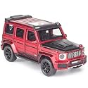 TONIRY 1:32 Scale Exclusive Alloy Metal Pull Back Die-cast Car Scale Model with Sound Light Mini Auto Toy for Kids Metal Model Toy Car with Sound and Light [New Version] (Brabus 700 - RED)