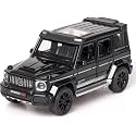 TONIRY 1:32 Scale Exclusive Alloy Metal Pull Back Die-cast Car Scale Model with Sound Light Mini Auto Toy for Kids Metal Model Toy Car with Sound and Light [New Version] (Brabus 700 - Black)