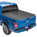 Tonno Pro Lo Roll, Soft Roll-up Truck Bed Tonneau Cover | LR-3045 | Fits 2015 - 2020 Ford F-150 5' 7" Bed (67")