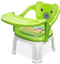 TONY STARK Baby Chair with Tray Strong & Durable Plastic Portable Chair for Kids,Upto 35Kgs Plastic Chair