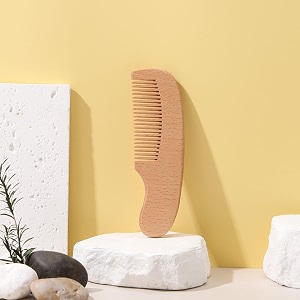 tony stark baby wood comb for infants wide tooth wooden comb newborn baby essentials non static bristles baby grooming comb