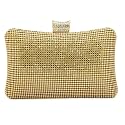 TOOBA Women's Beautiful Flower Box Clutch Bag | Detachable Chain Sling Strap| Ladies Purse Wallet