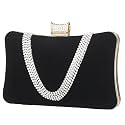 TOOBA Women's Beautiful Flower Box Clutch Bag | Detachable Chain Sling Strap| Ladies Purse Wallet