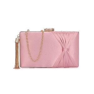 tooba women39s pink handcrafted beautiful bling box clutch bag for girls