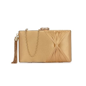 tooba women39s gold handcrafted beautiful design bling box clutchs