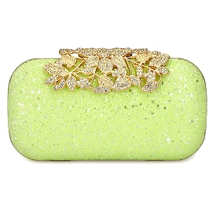 tooba women39s clutch metallic neon
