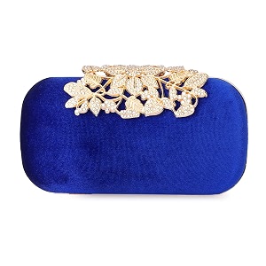 tooba women39s clutch blue