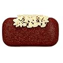 TOOBA Women's Clutch, Metallic Cherry