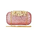 TOOBA Women's Clutch, Metallic Pink