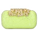 TOOBA Women's Clutch, Metallic Neon