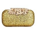 TOOBA Women's Clutch, Metallic Gold