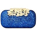 TOOBA Women's Clutch, Metallic Blue
