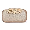 TOOBA Women's Clutch, Sparkling Rose Gold