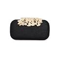 TOOBA Women's Clutch, Sparkling Black
