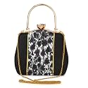 TOOBA Handicraft Hand Embroidered Box Clutch Bag Purse for Bridal, Casual, Wedding Bag for Women &amp; Girls