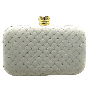 tooba women39s clutch white sequins