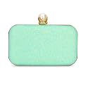 Tooba Women's Clutch (Light Green)